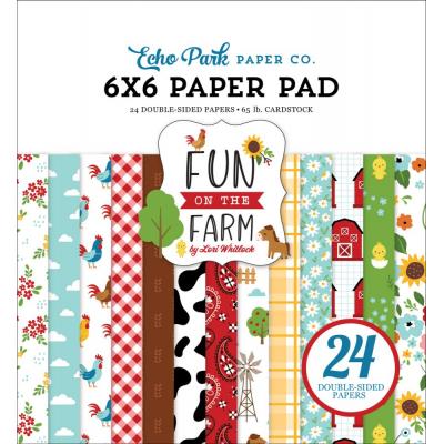 Echo Park Fun On The Farm Designpapiere - Paper Pad
